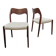 2 vintage chairs by Niels Otto Moller