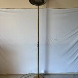 Lampadaire, torchère en laiton à décor néoclassique, style Empire