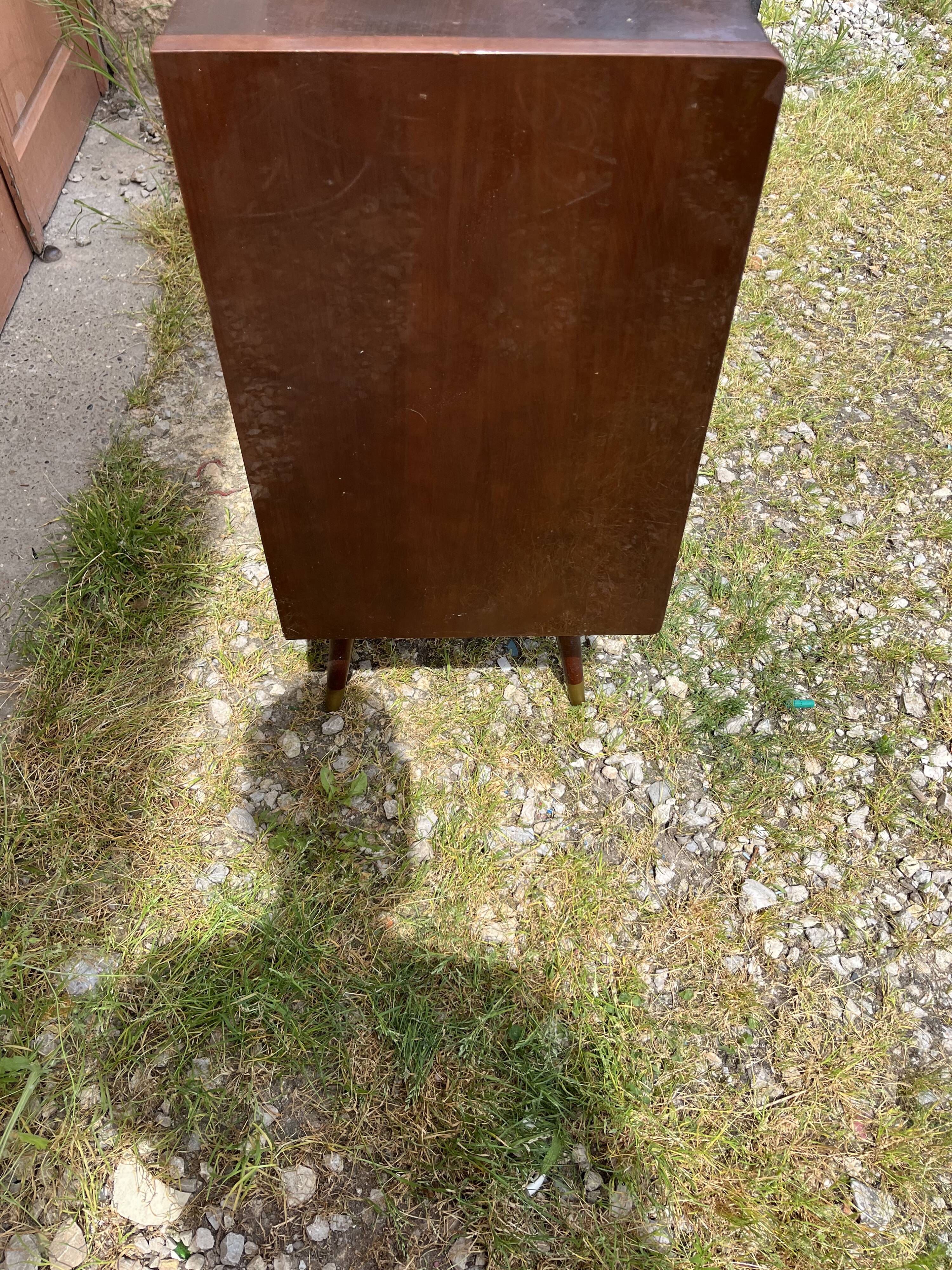 Vintage radio cabinet