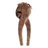 Casse noix ancien en bois sculpté