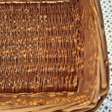 Wicker suitcase