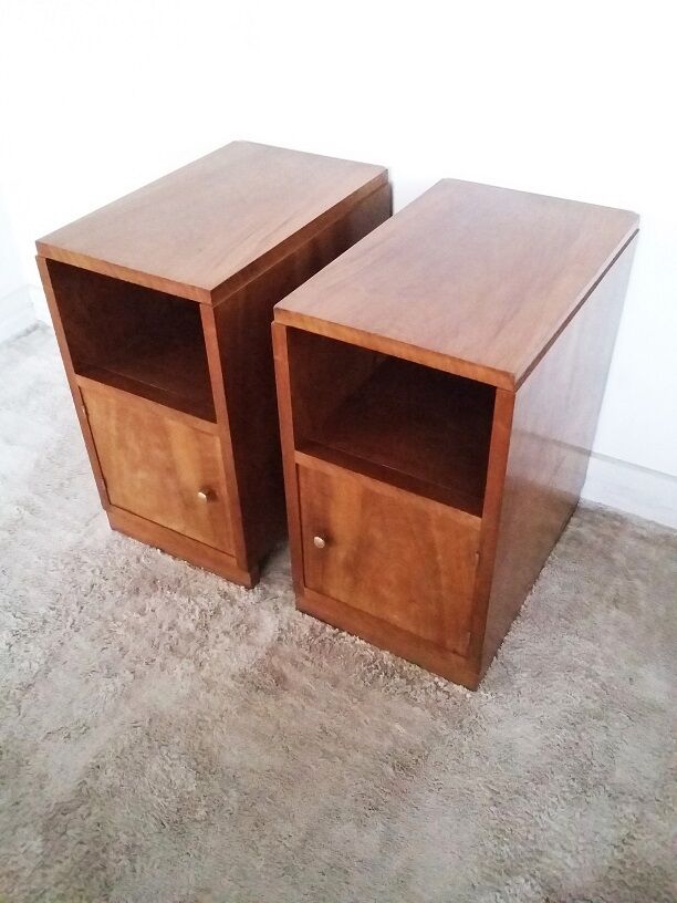 Pair of art deco side table