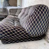 Sofa by Rino Maturi for Mimo Leone e Co., 1970s, Set of 4