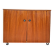 Buffet cabinet shoe cabinet on casters