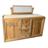 Art Deco enfilade with mirror