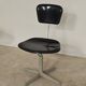 1 adjustable industrial chair metal Czechoslovakia 1960
