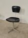 1 adjustable industrial chair metal Czechoslovakia 1960