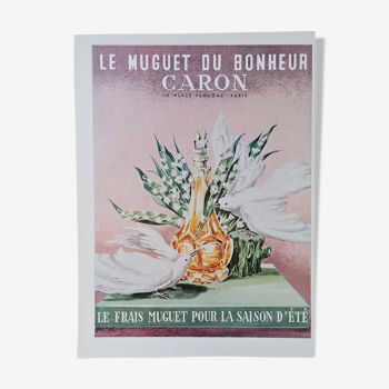 Publicité vintage parfum