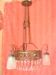 Chandelier in wrought iron from the "art deco" period (1925)