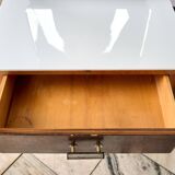 Vintage Toaletka Art Déco, proj. Jindřich Halabala, lata 40, Czechosłowacja