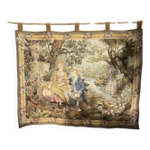 Romantic wall tapestry "Garden of Love", Franklin Mint, France