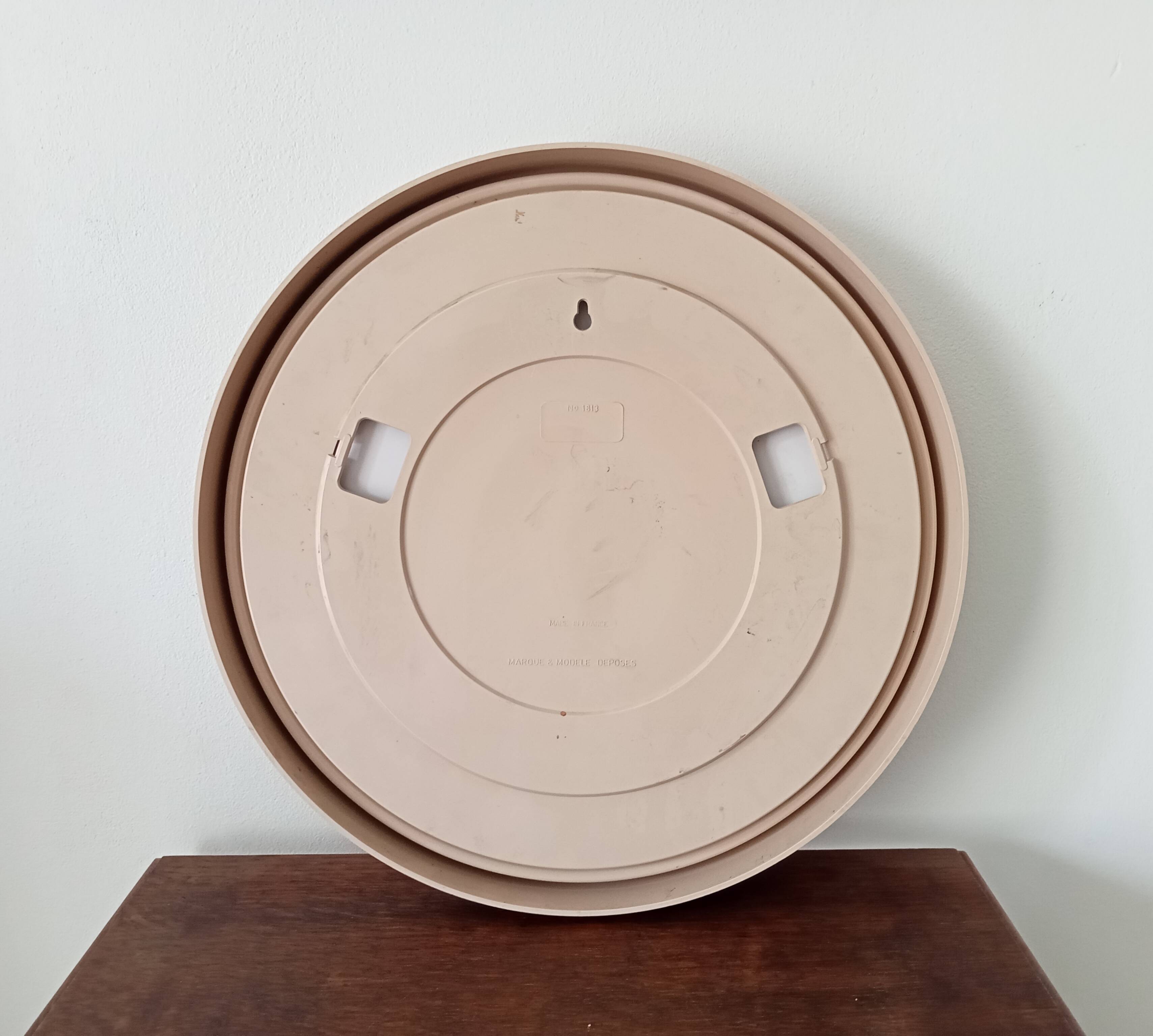 Vintage round mirror from the 60s/70s.