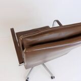 Rudolf Glatzel Leather Office Chair, Knoll