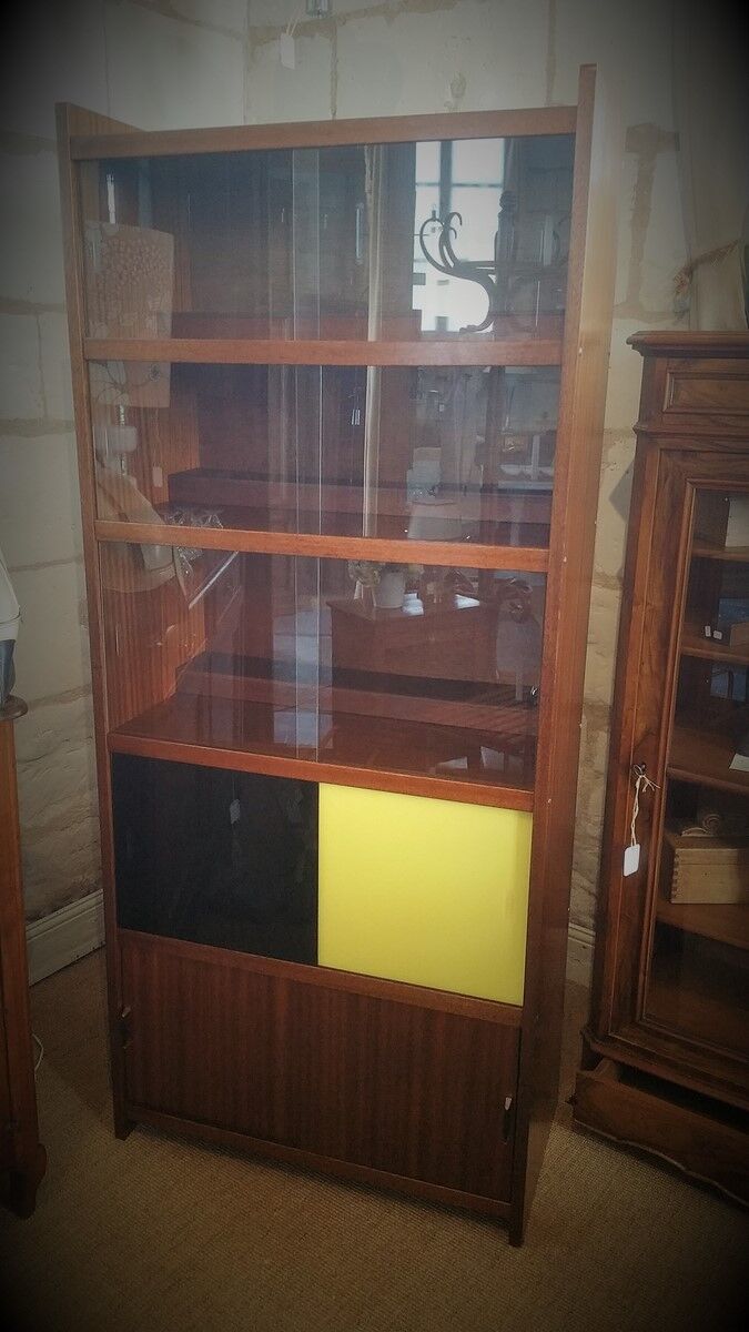 Vintage teak bookcase