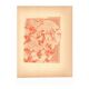 Gravure Art nouveau 1896 - Chrysanthèmes et scène japonaise par G. Fraipont