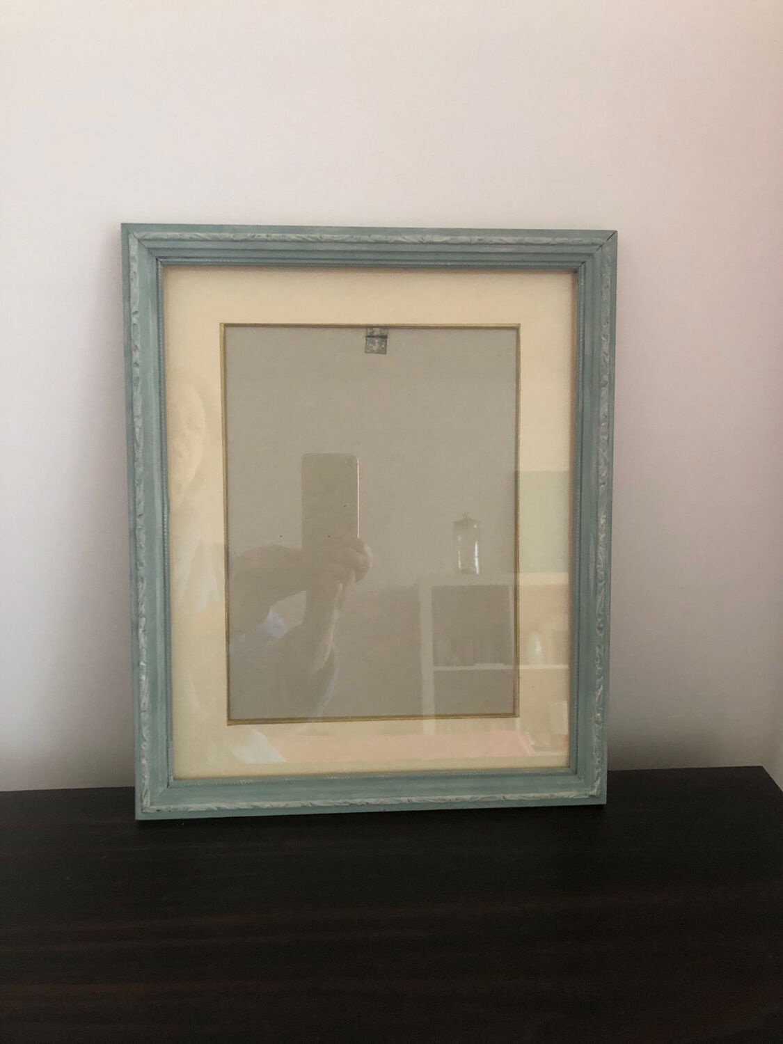 Old frame with moldings