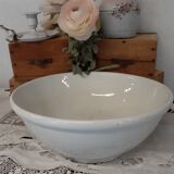 White salad bowl sarreguemines