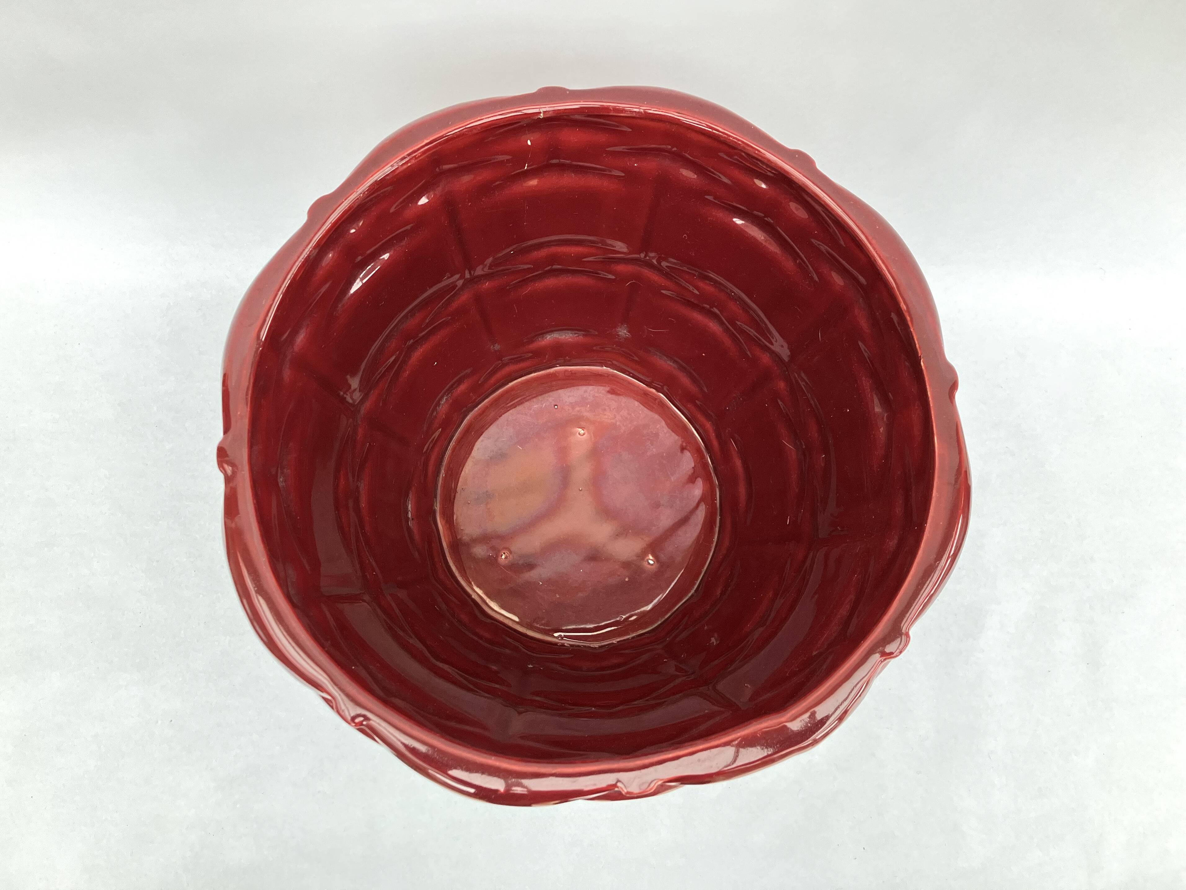 Saint-Clément ceramic planter • B. Letalle • Circa 1950 • 21x26