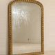 Large Louis-Philippe mirror with a gadrooned decoration — France, 19th century