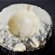 White alabaster ashtray by Romano Bianchi, Italy, 1970