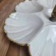 Servant Limoges Ribes – Gilded porcelain 6 shells
