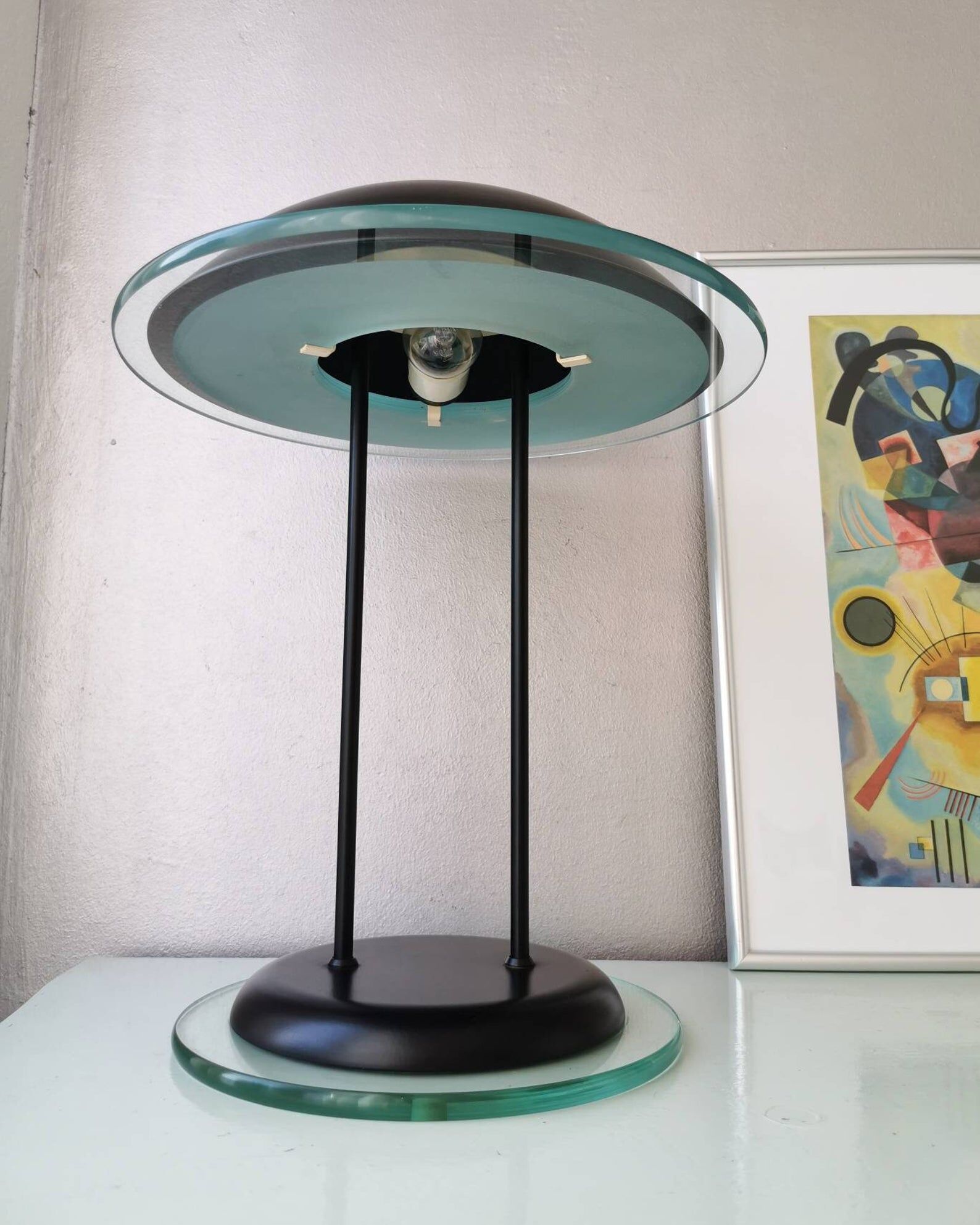 Vintage 1980 lamp to lay