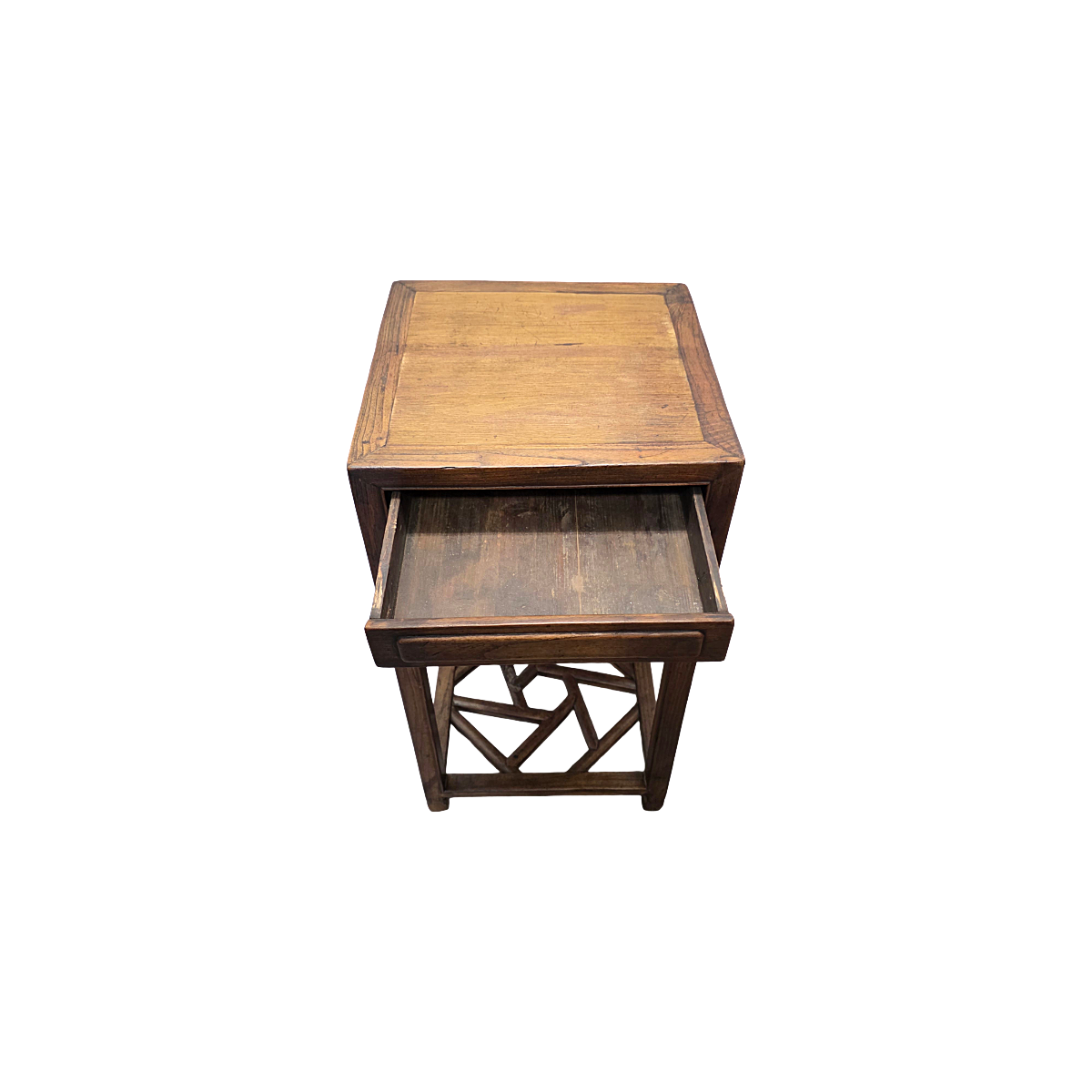 Antique Chinese Wooden Plant Table, late 1800s