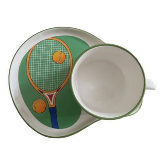 Breakfast Set Tennis Casual Dining By MaryAnn Baker. Made in Japan