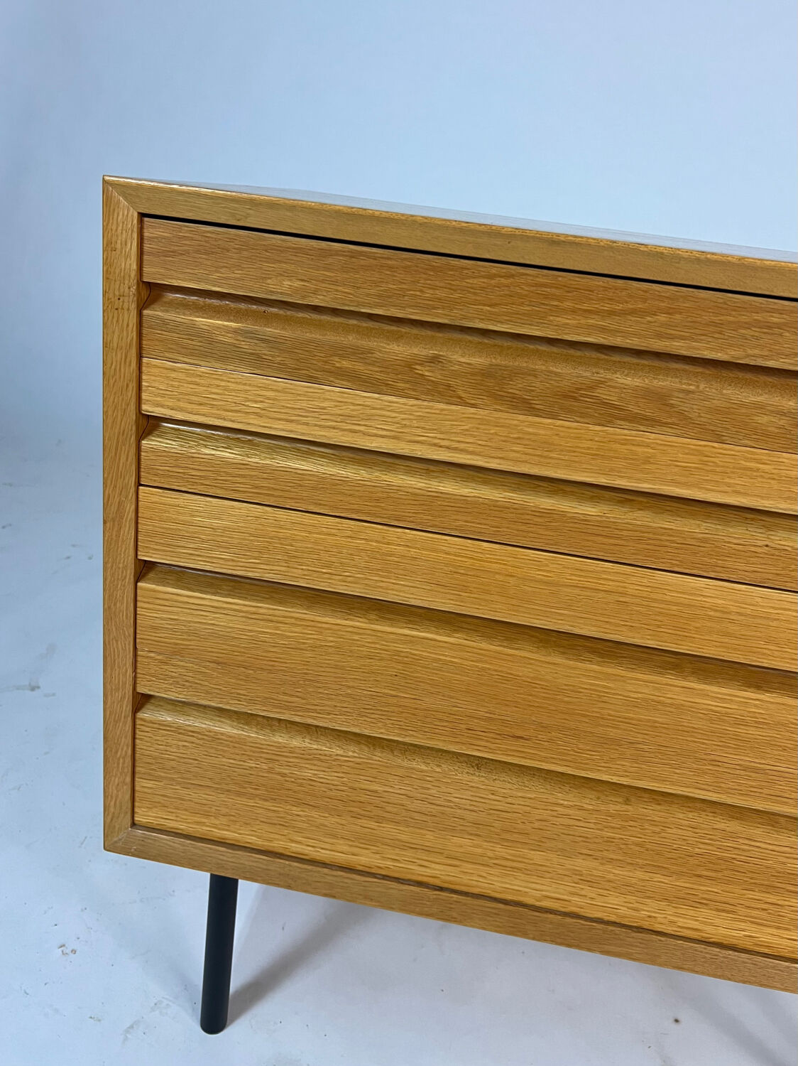 Commode vintage en chêne Cadovius, buffet, meuble de rangement danois.