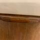 Old wooden and glass tray