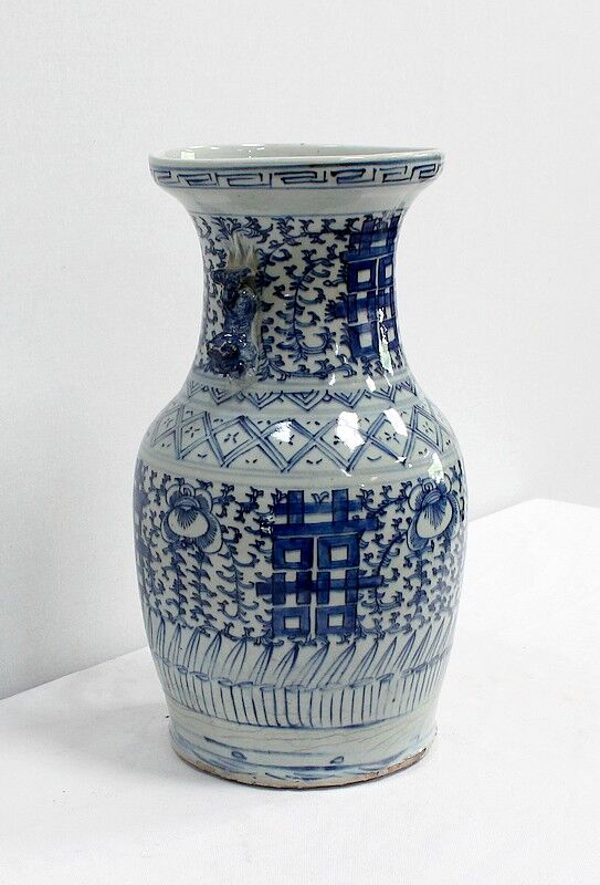 Baluster vase in Chinese Porcelain – Late nineteenth century