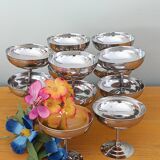 Rémy Letang stainless steel ice cream cups, set of 12