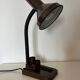 Lampe bureau vintage rétro couleur chocolat