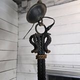 Lustre en fer forgé façon corde