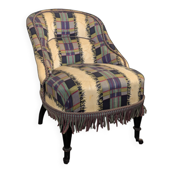 Fauteuil crapaud Napoléon III