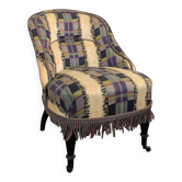 Fauteuil crapaud Napoléon III