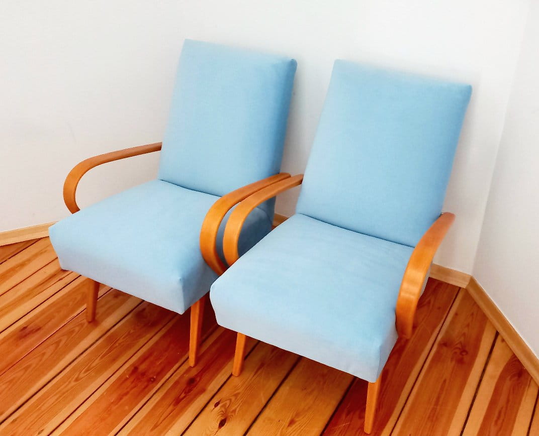 Armchairs by Jaroslav Šmidek for TON, Czechoslovakia, 1960s, Set of 2