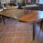 Table scandinave extensible en palissandre des années 60
