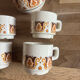 Vintage coffee service Nomar Jet – Coffee maker + 4 cups – Porcelain