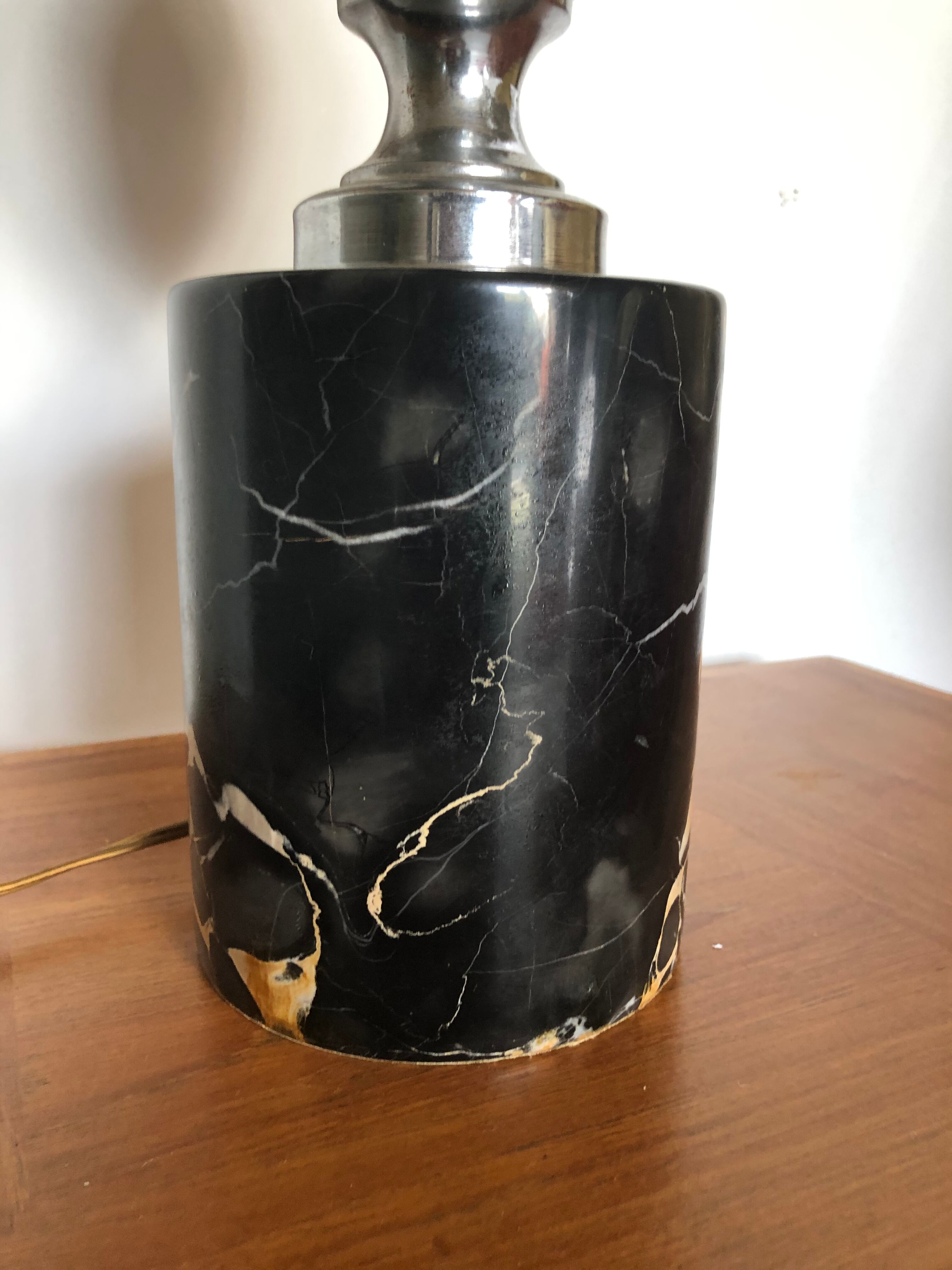 Marble lamp from the 1970s