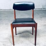 Mid-Century Dutch Design Dining Chairs, 1960s, Set of 4