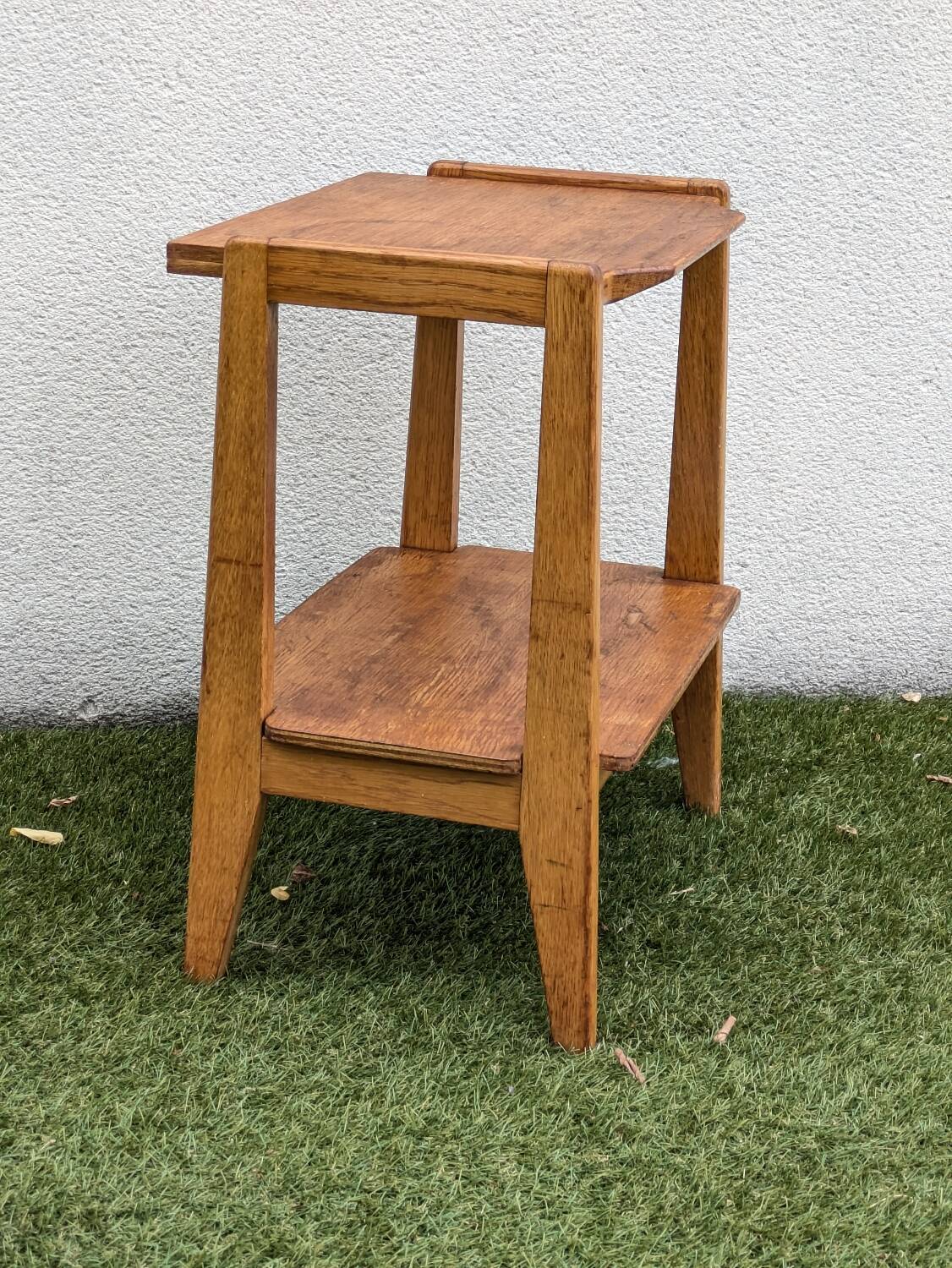 Vintage Modernist Bedside Table Roger Landault 1950 - ABC Edition