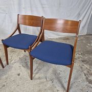 Vintage Danish dining chairs from the 1960s by Vestervig Eriksen.