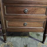 Louis XVI style mahogany semainier
