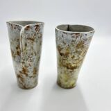 Mugs en céramique d'alexandre kostanda (1921-2007)
