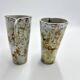 Ceramic mugs by alexandre kostanda (1921-2007)