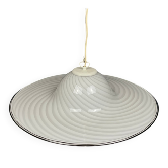 Murano glass pendant, Italian tourbillon, 1970s