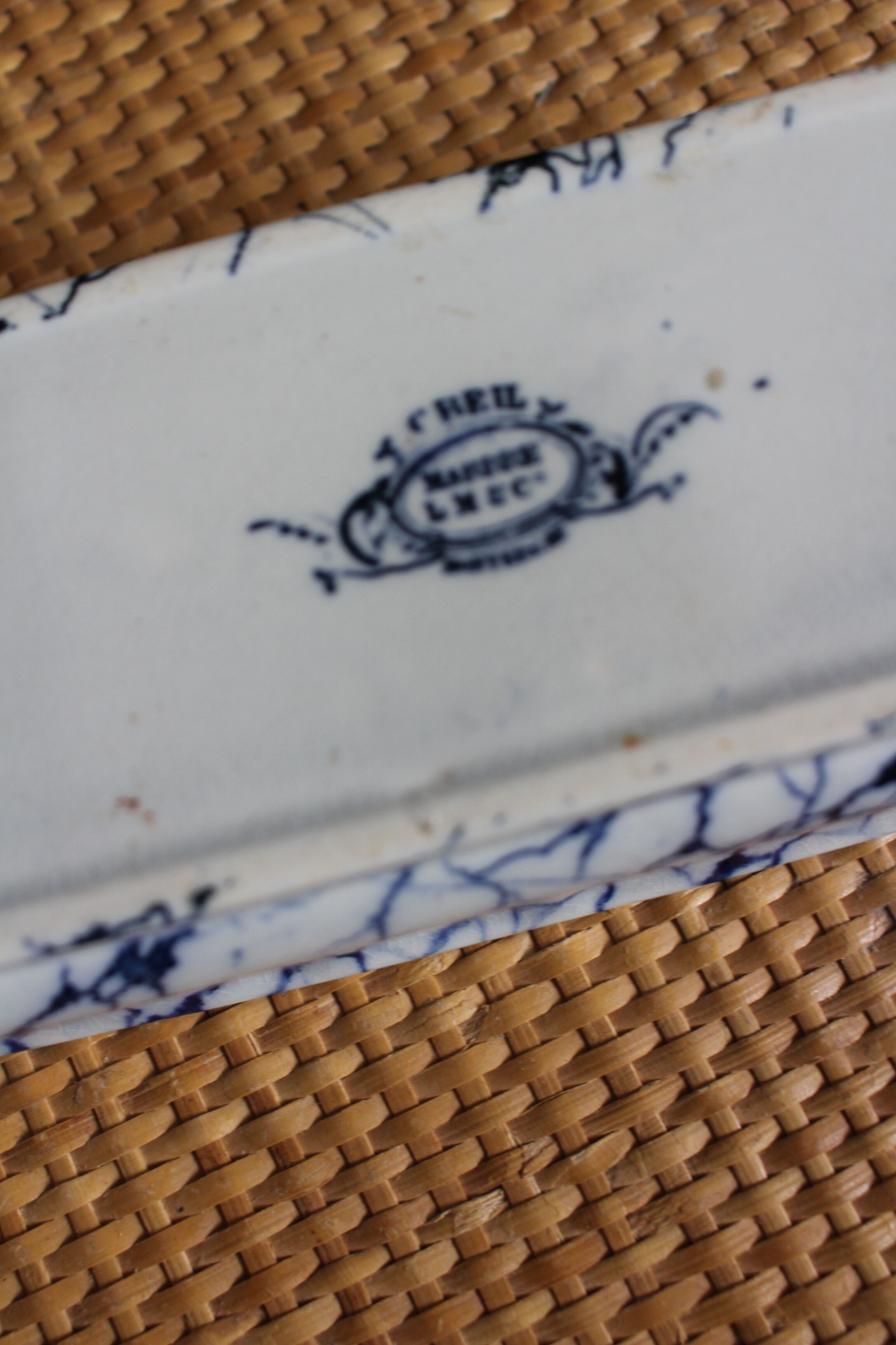 Accessory door Creil & Montereau iron earth blue