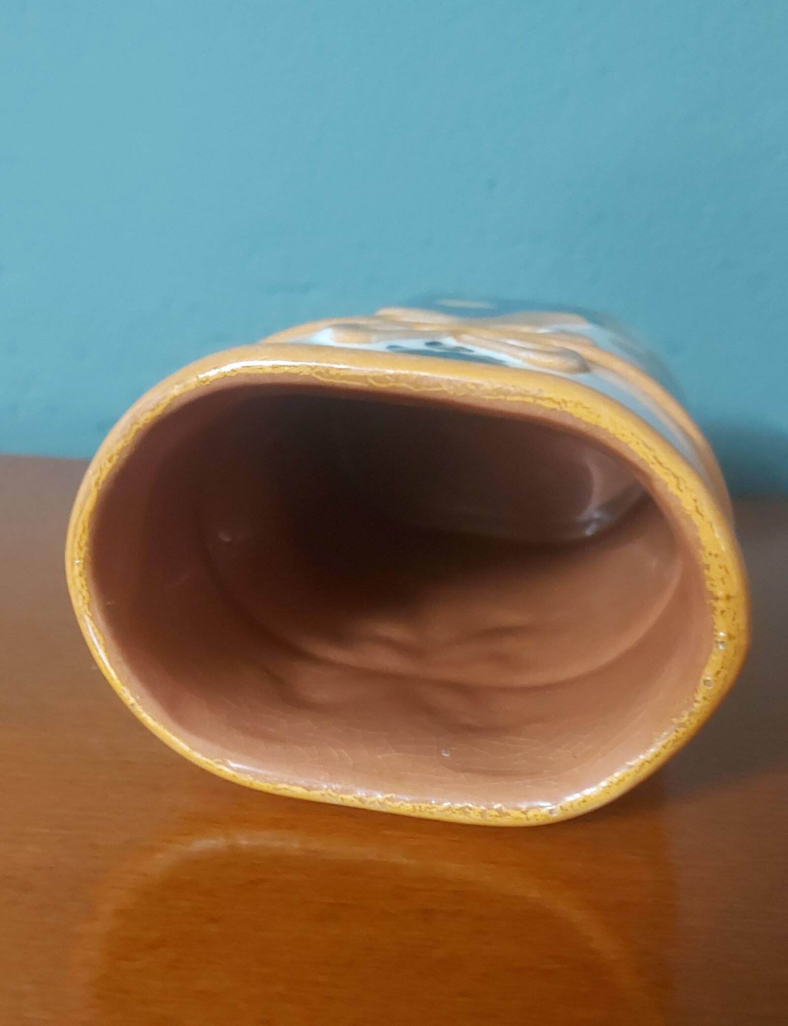 Vase peint à la main W. Allemagne