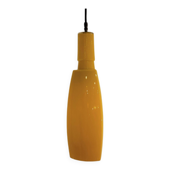 Lampara de techo Amarilla, Vetreria Vistosi, Murano crystal, 70's – Ital